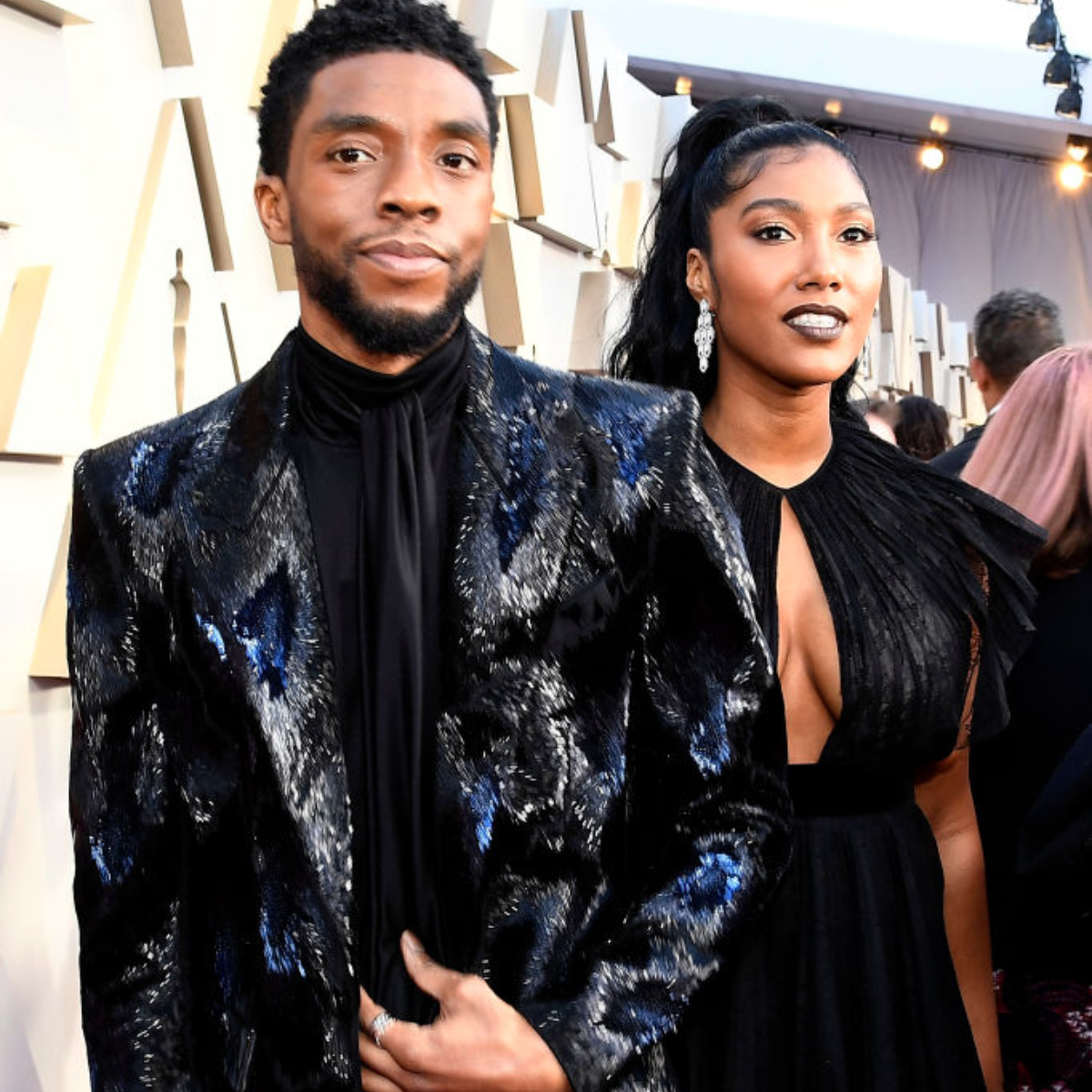 SAG Awards 2021: Chadwick Boseman's wife Taylor Simone Ledward quotes actor in moving acceptance speech.