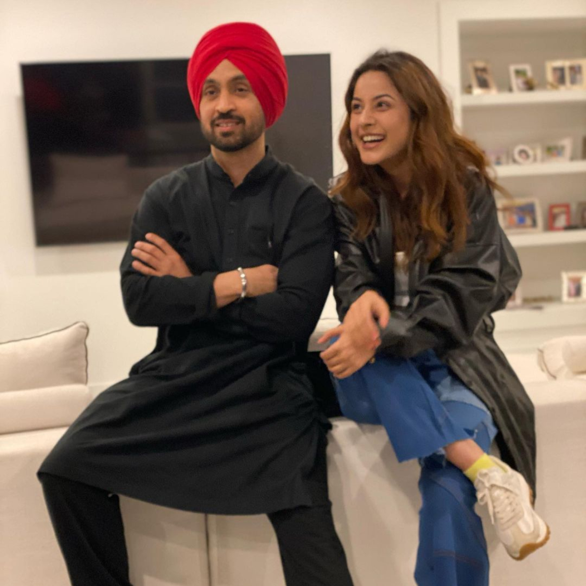 Shehnaaz Gill, Diljit Dosanjh, Honsla Rakh