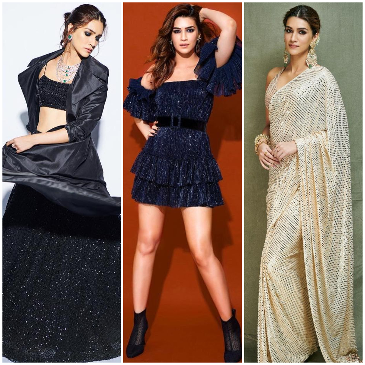 Kriti Sanon is the QUEEN of bling: Lehengas to sarees: 7 times she showed us how to rock sparkles on every outfit 