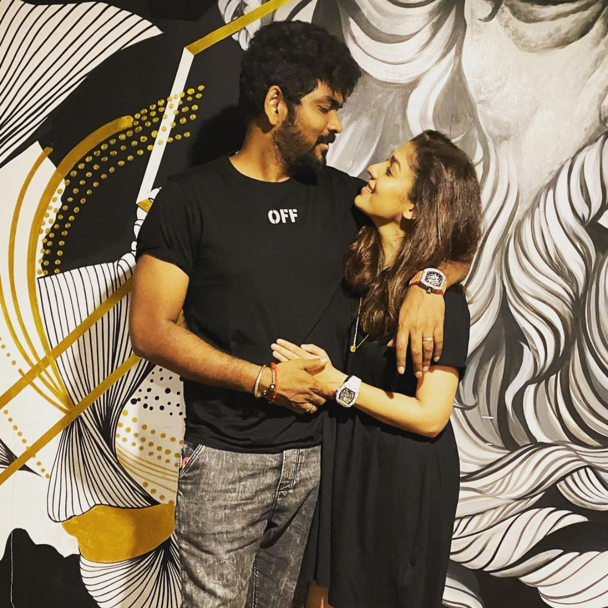 Nayanthara Vignesh Shivan Easter photo 