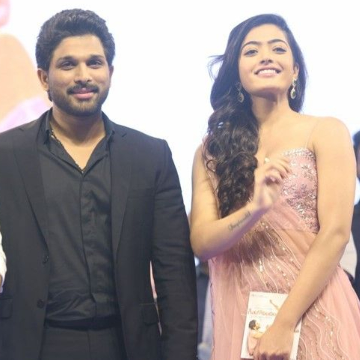 Rashmika Mandanna Pushpa co star Allu Arjun tweet