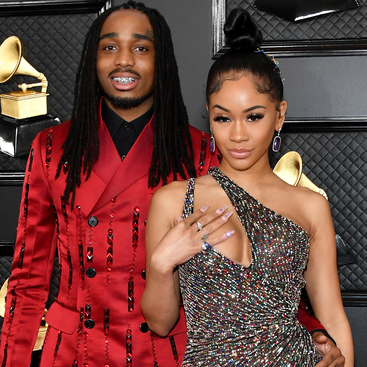 Saweetie and Quavo break their silence on their violent CCTV