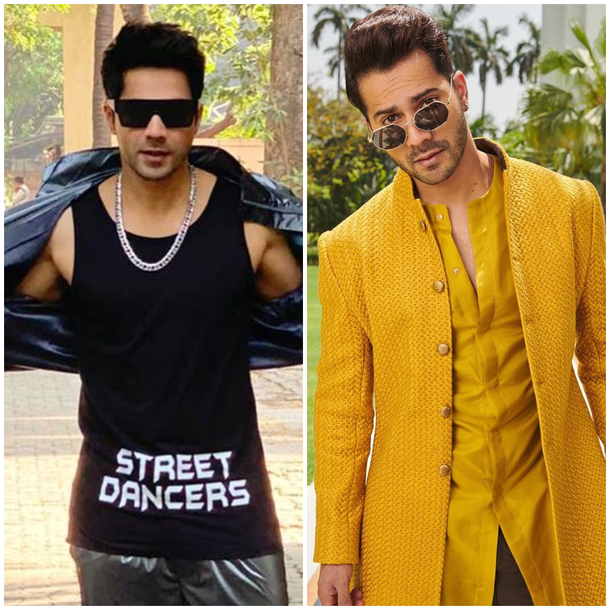   One of the leading actors in Bollywood, Varun Dhawan has always managed to put his most stylish foot forward. Whether it is on screen in glamorous roles or off it when he's dressed down, VD uses not just his charm but also his sense of style to make him